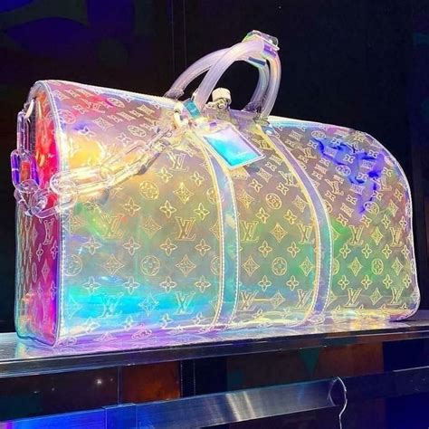 white colorful louis vuitton bag|louis vuitton hologram bag.